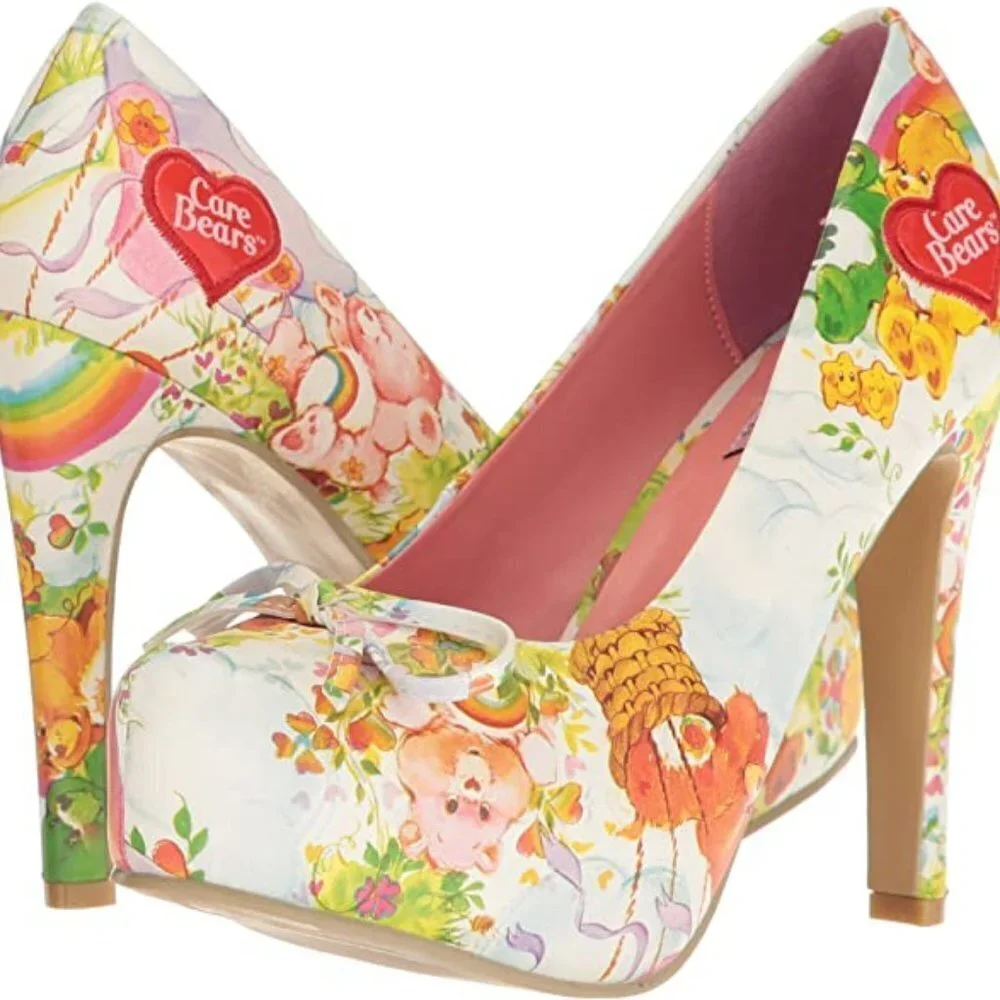 NIB Iron Fist Care Bears Heels!! Limited Edition